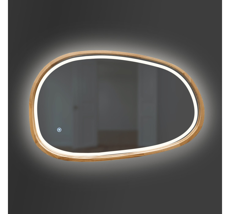Дзеркало асиметричне Dali Slim з LED-підсвіткою2